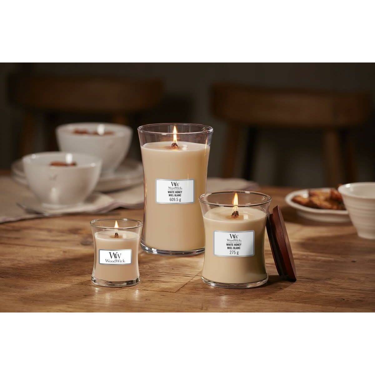 Duftlys Woodwick Ellipse Candles 453 g